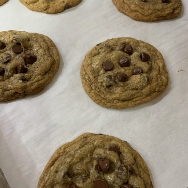 Chocolate Chip Cookies, NON GLUTEN FLOUR-Minimum order of 1 dz