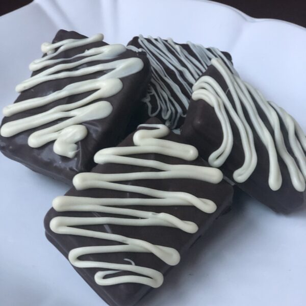 Chocolate Dipped Brownies