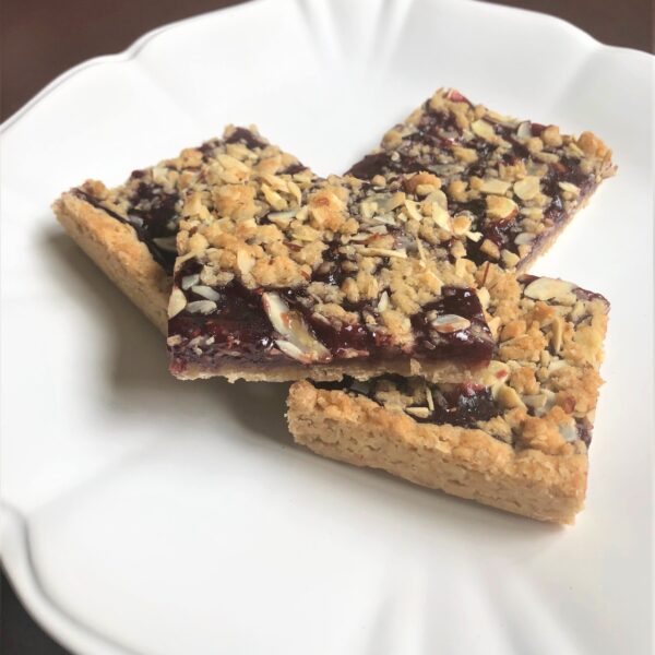 Raspberry Almond Bars