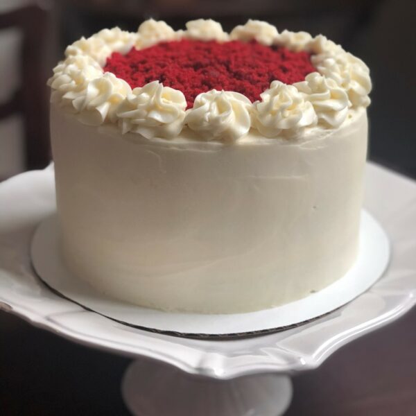 Red Velvet Cake With Cream Cheese Frosting