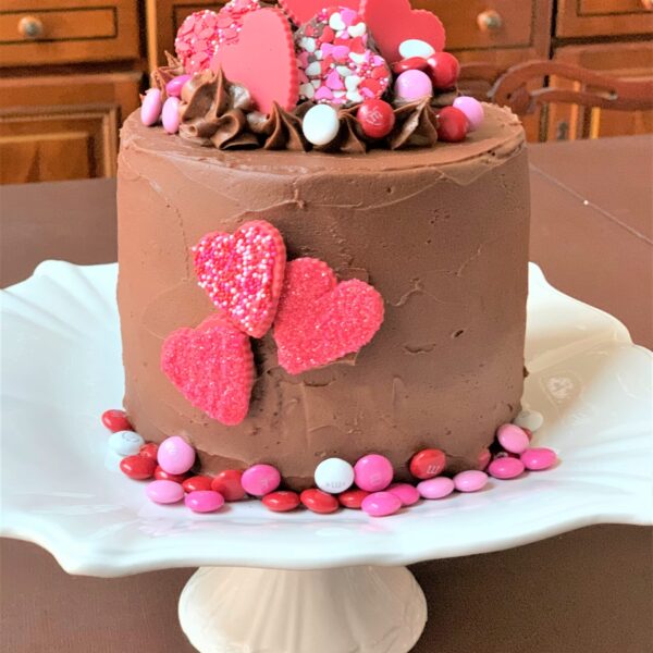 Valentine Surprise Cake