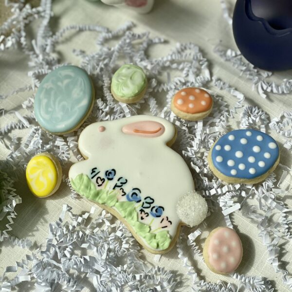 Bunny and Eggs Cookie Set