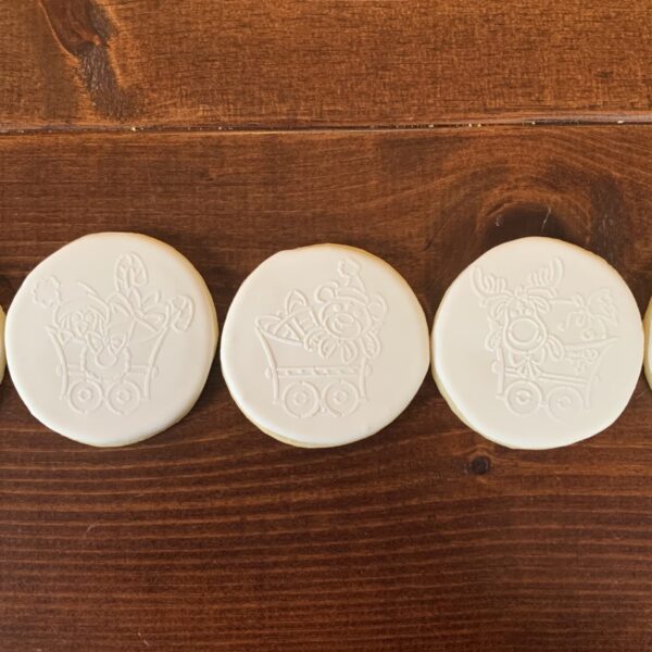 Paint Your Own Christmas Train Set