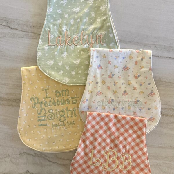 Burp Cloths - Set of Four